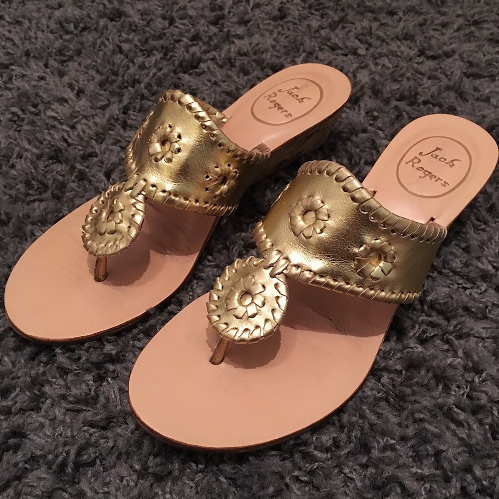 Jack Rogers Capri Cork Wedges